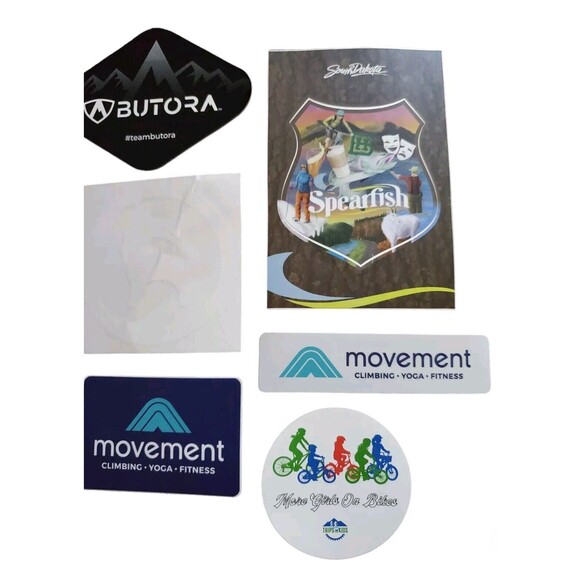 10x Hike Bike Climb Outdoor Stickers Mixed Lot Patagonia Boulder Butora Idaho CO - Picture 4 of 5